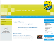 Tablet Screenshot of gsv-wilnsdorf.de